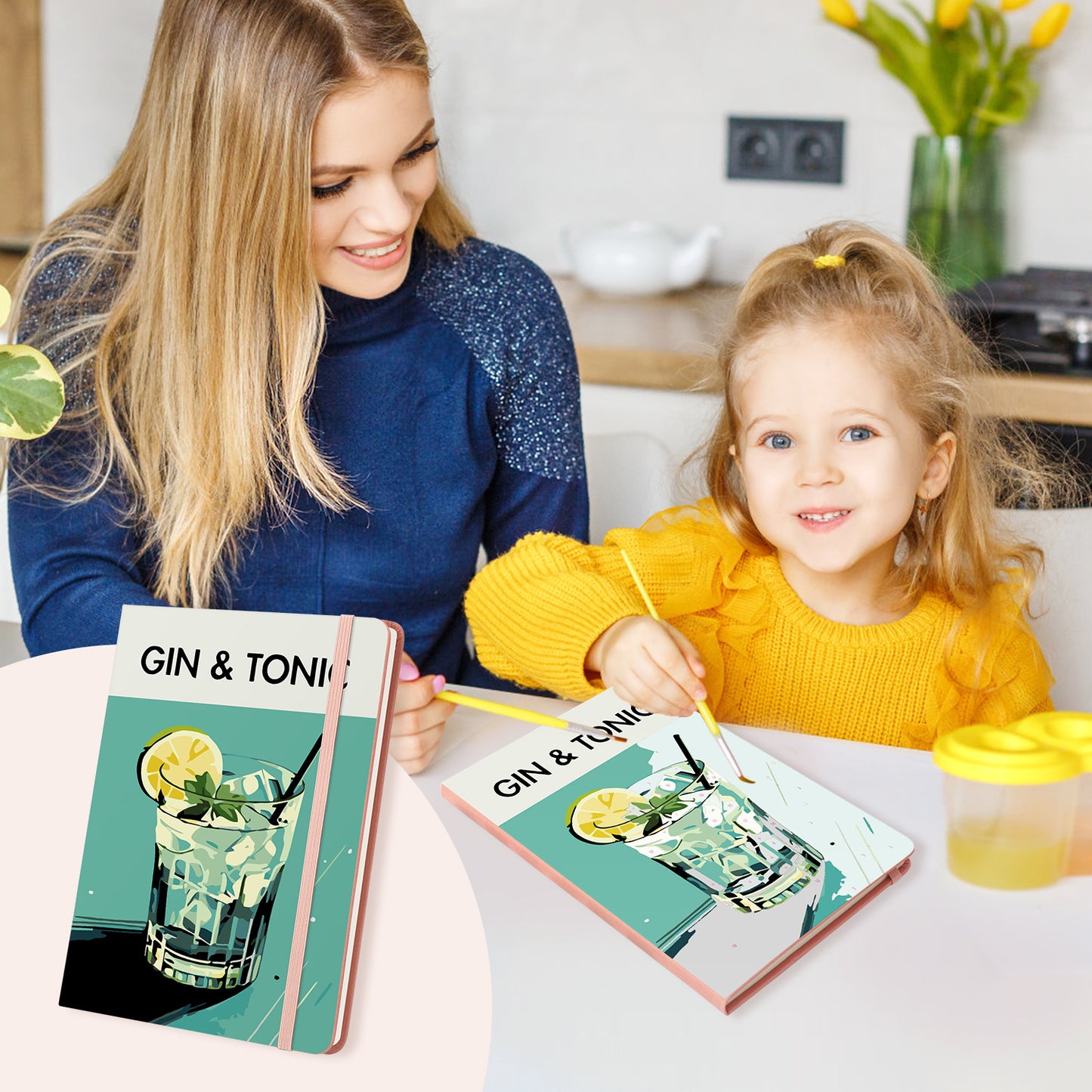 Gin & Tonic PBN Notebook