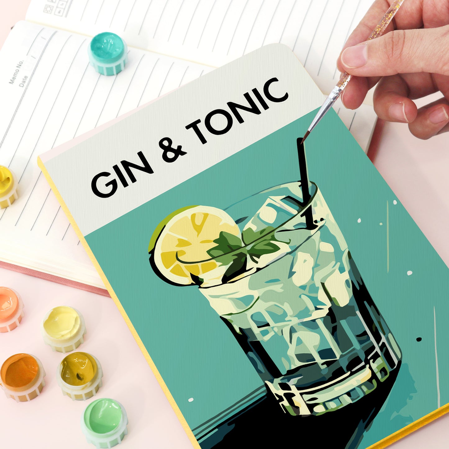 Gin & Tonic PBN Notebook