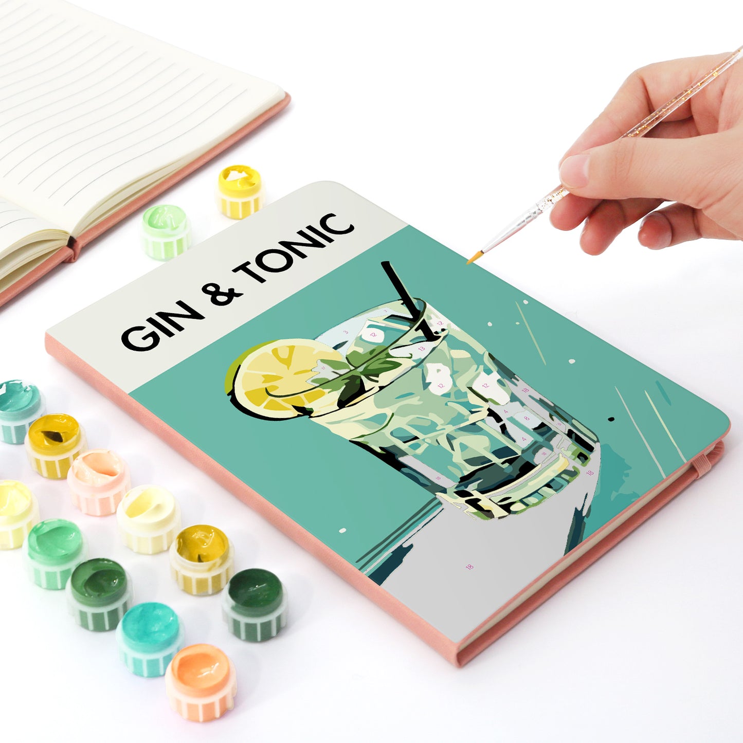 Gin & Tonic PBN Notebook