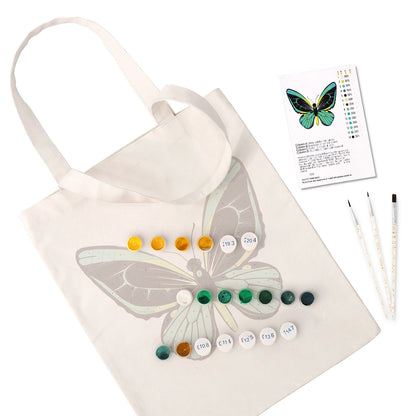 Green Butterfly PBN Bag