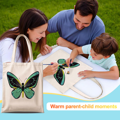 Green Butterfly PBN Bag