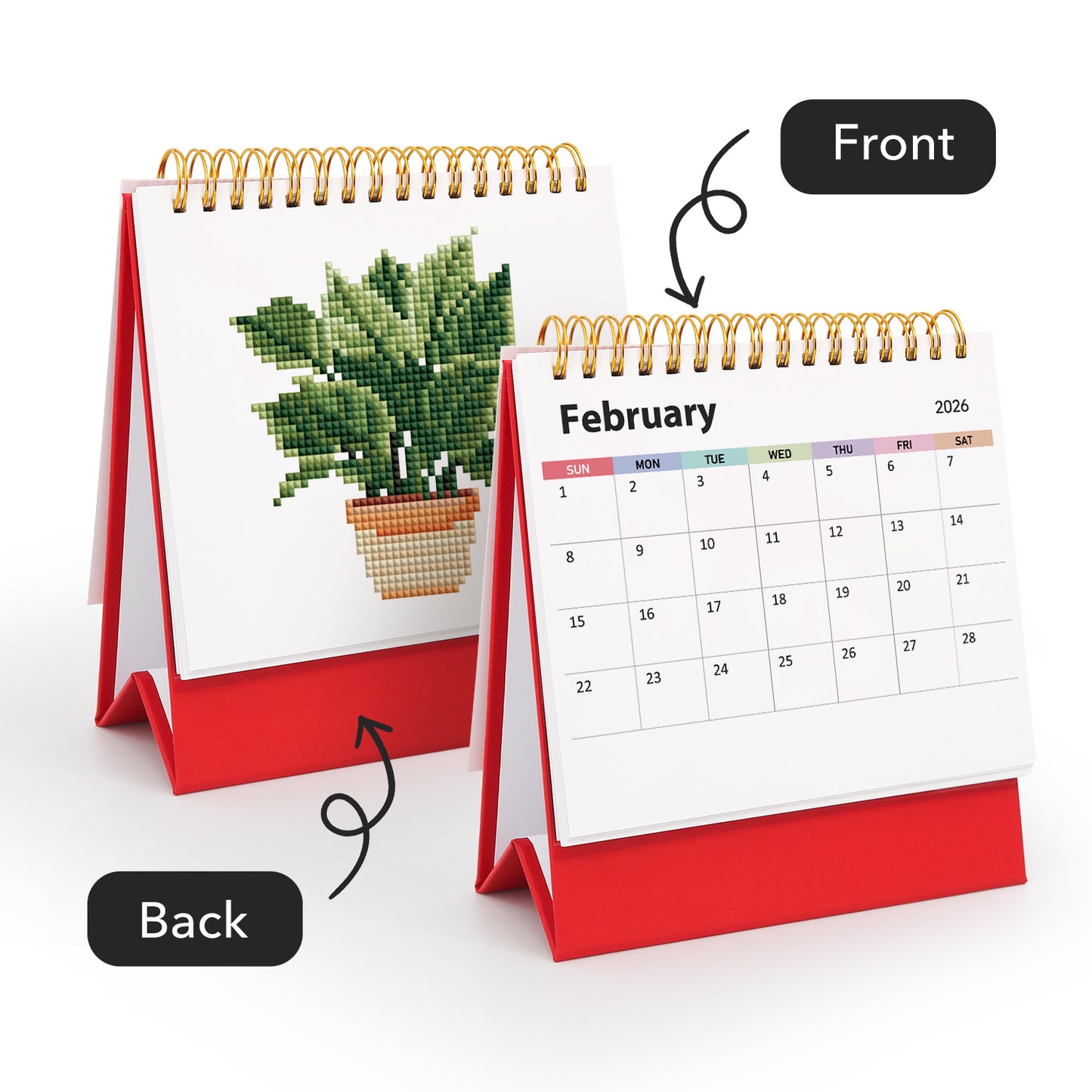 Green Plants DIY 2026 Calendar