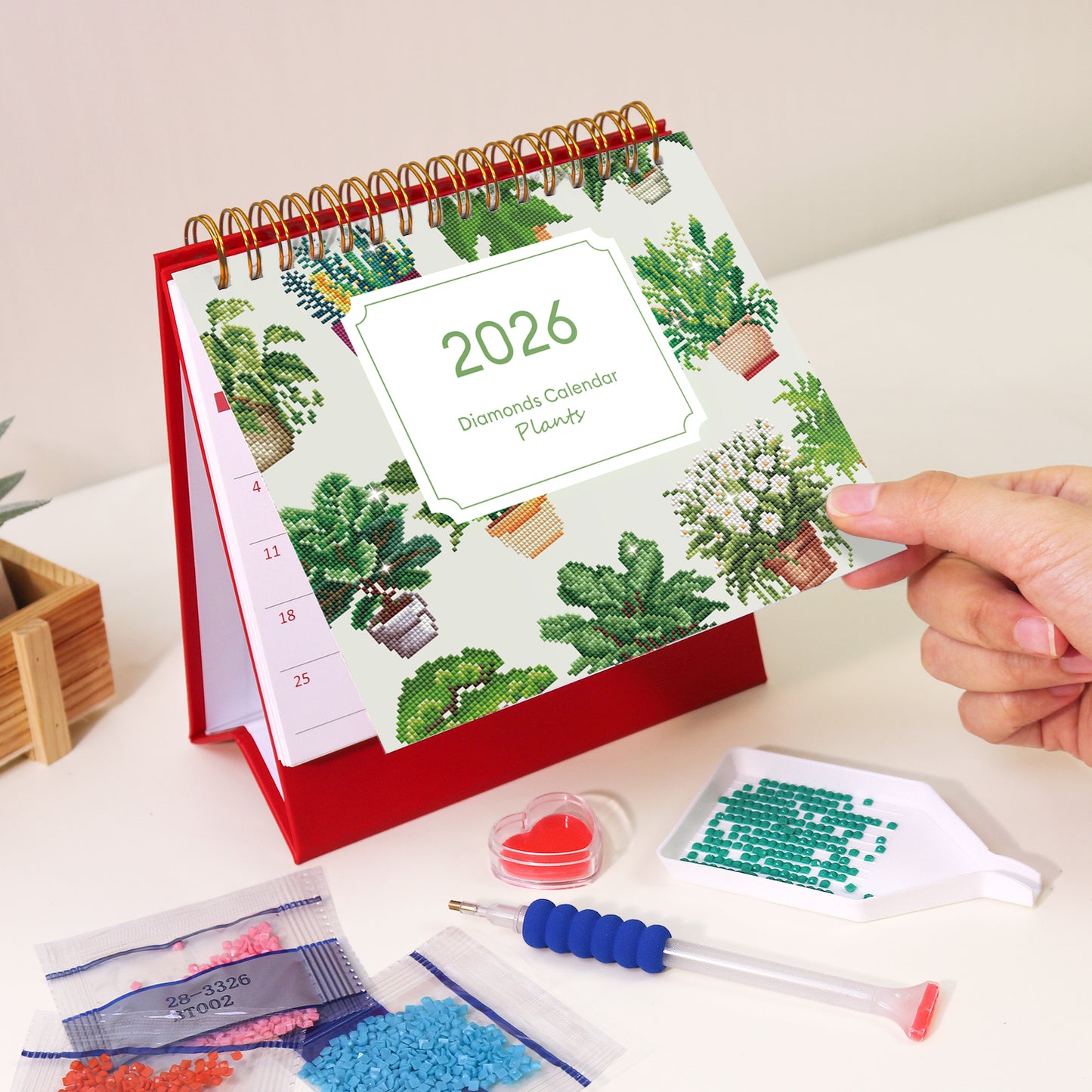 Green Plants DIY 2026 Calendar
