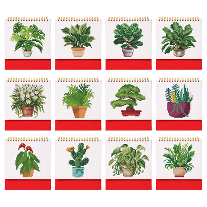 Green Plants DIY 2026 Calendar