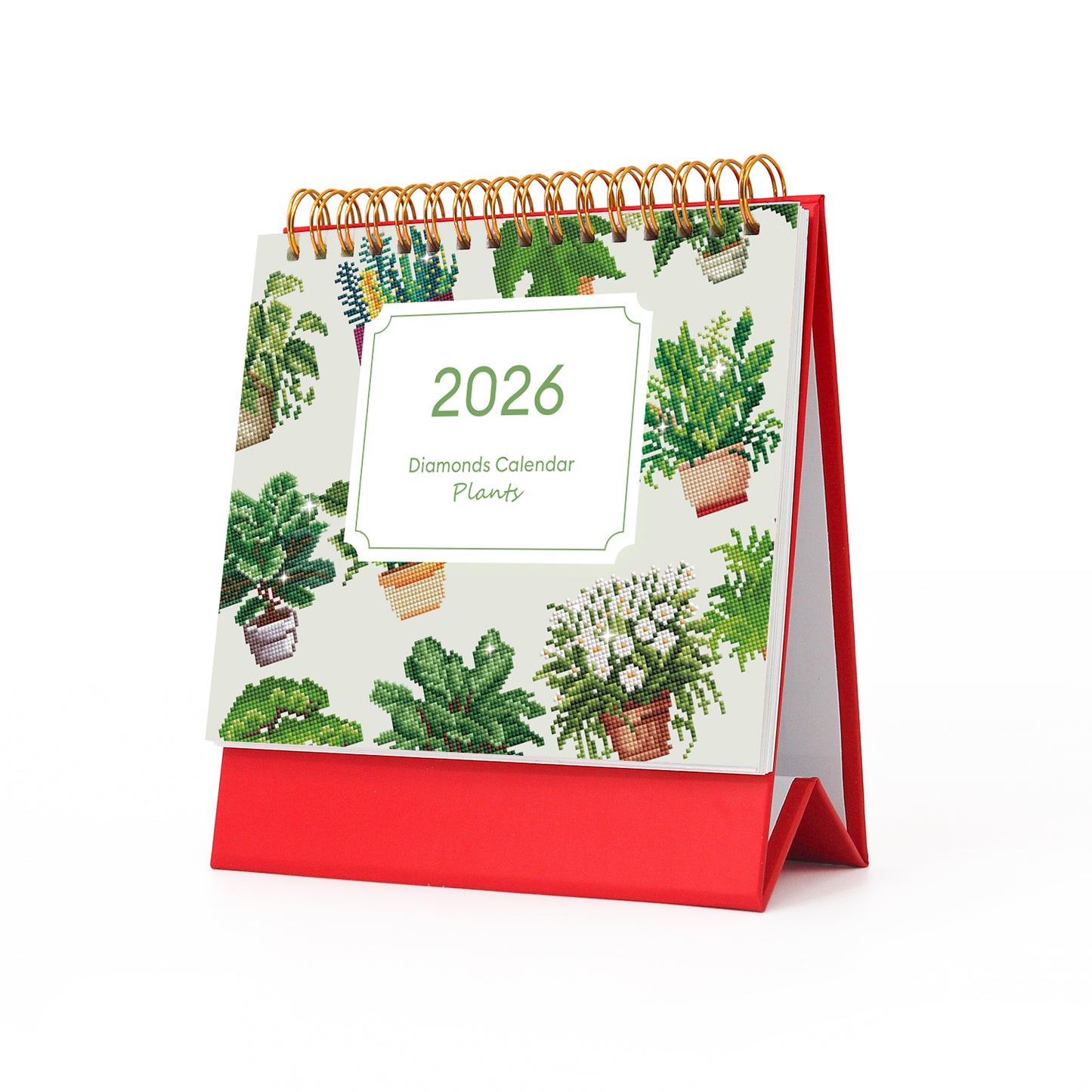 Green Plants DIY 2026 Calendar