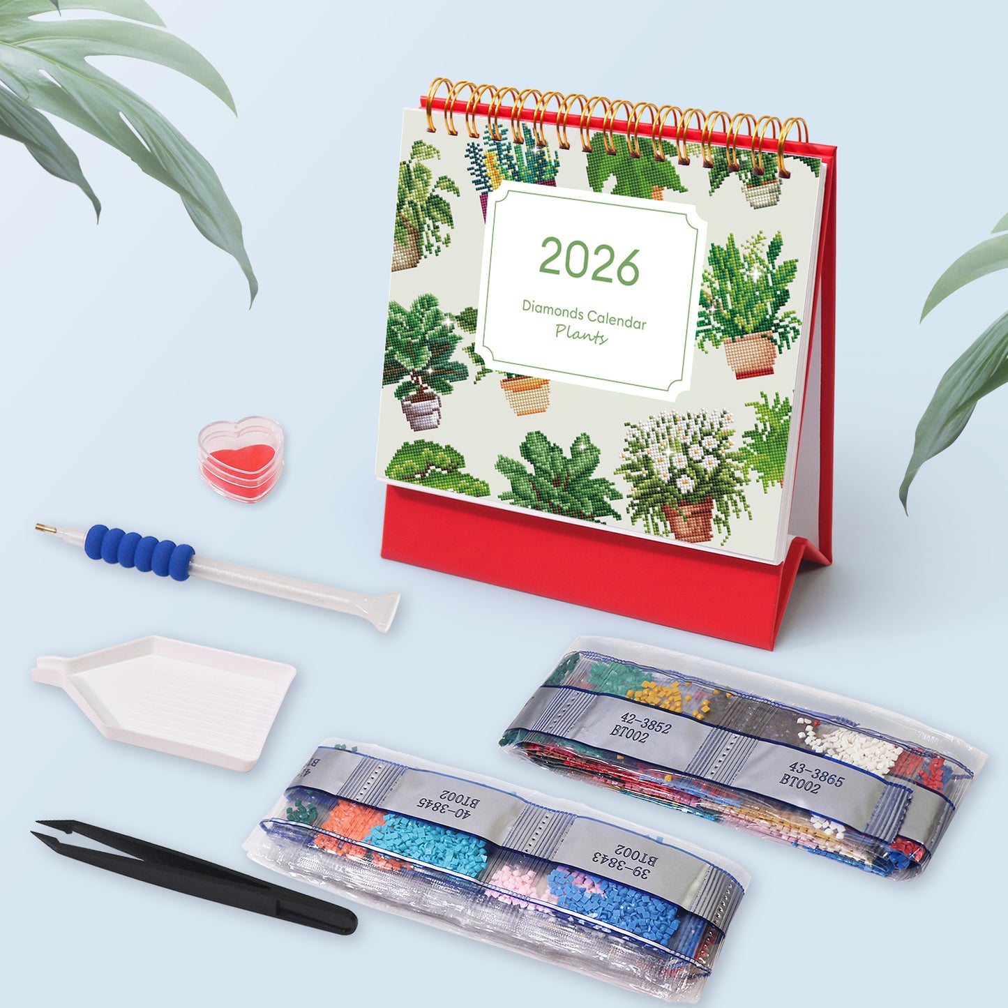 Green Plants DIY 2026 Calendar