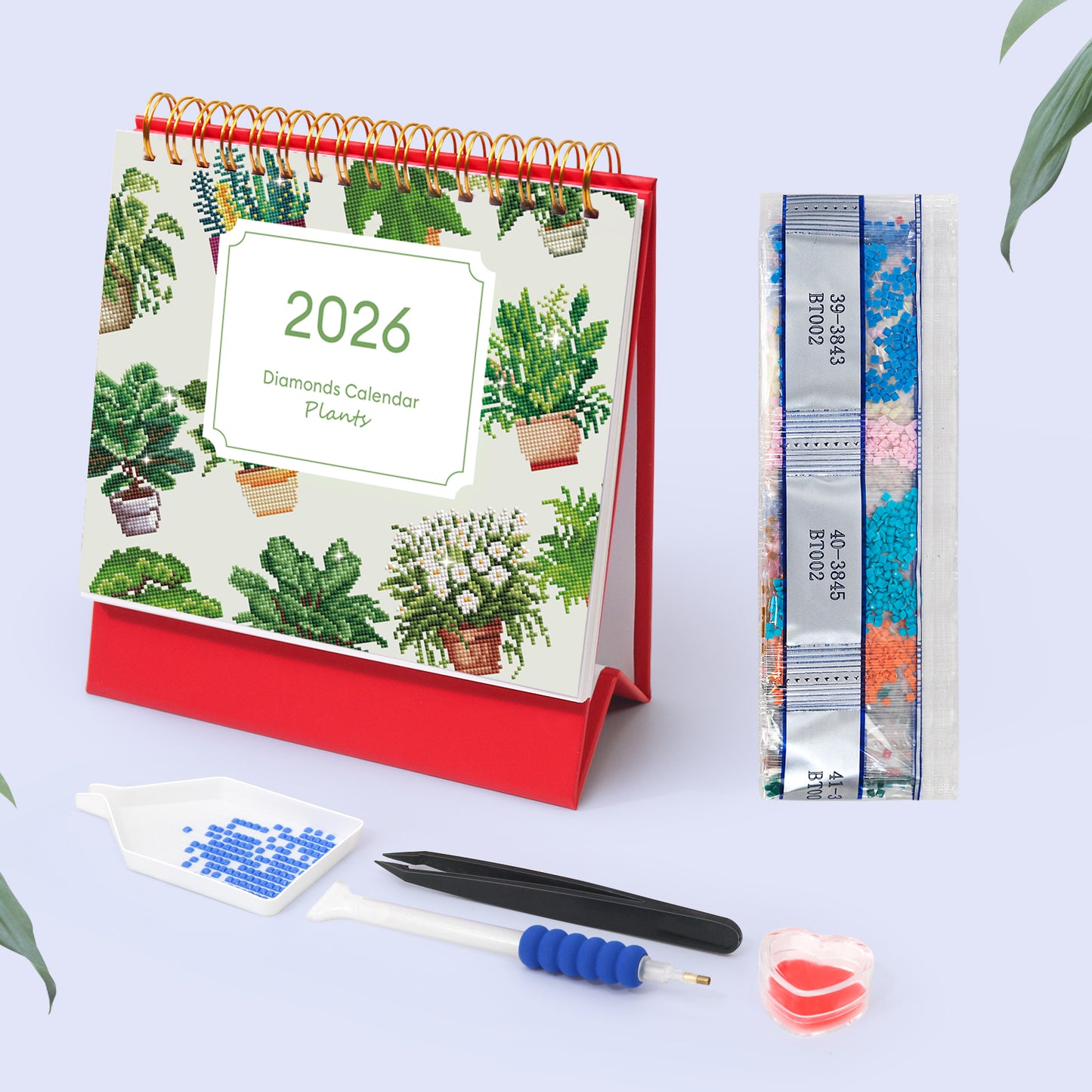 Green Plants DIY 2026 Calendar