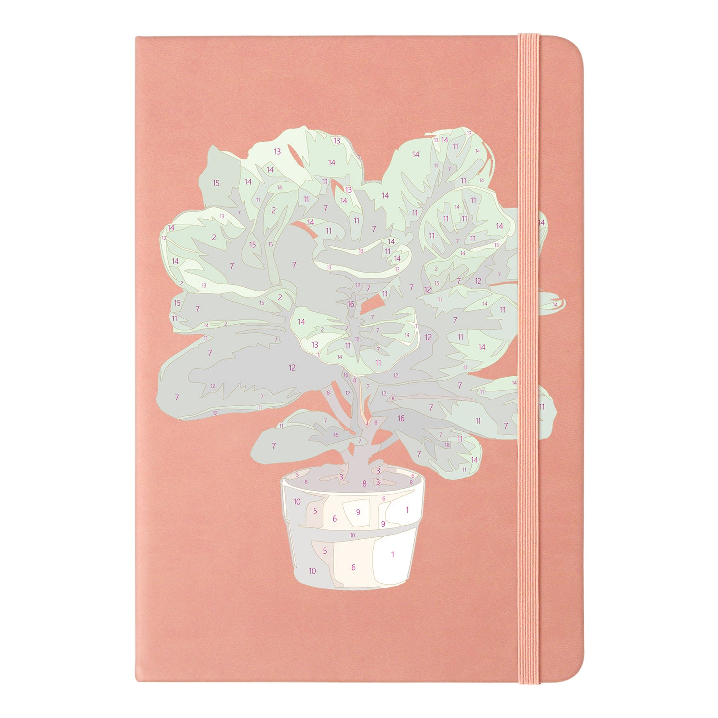 Green Plants PBN Notebook