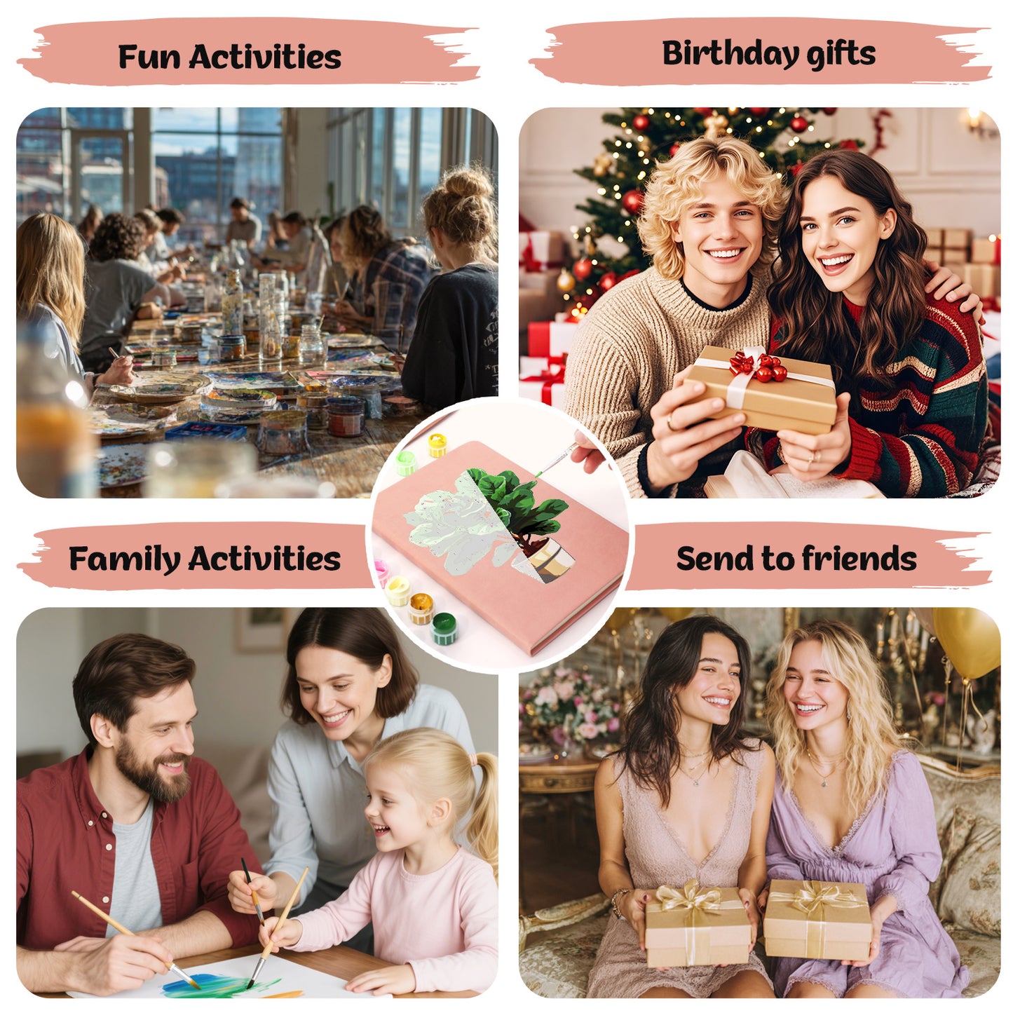 Green Plants PBN Notebook