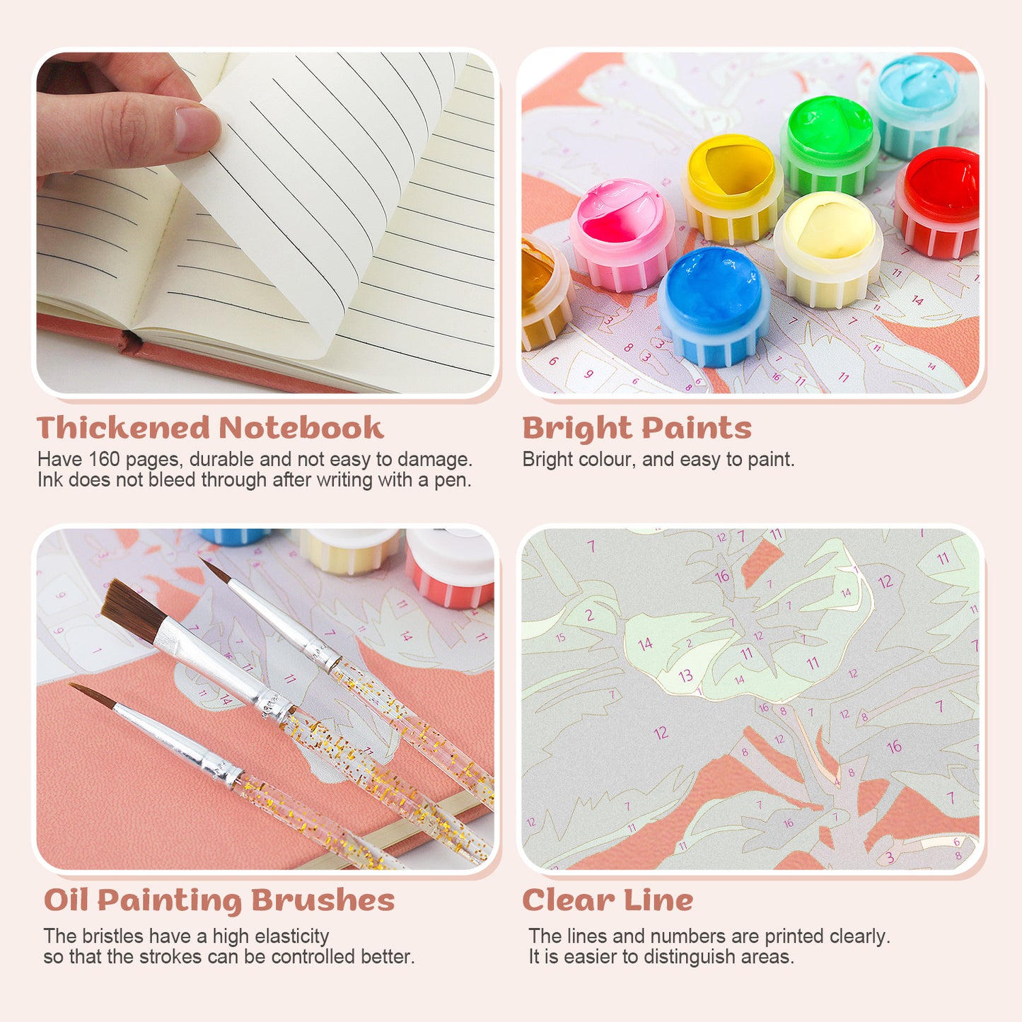 Green Plants PBN Notebook