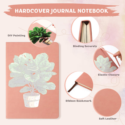 Green Plants PBN Notebook