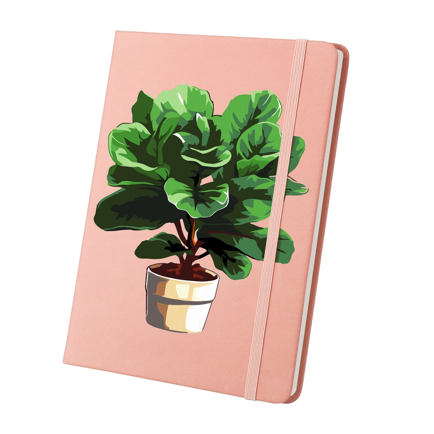 Green Plants PBN Notebook