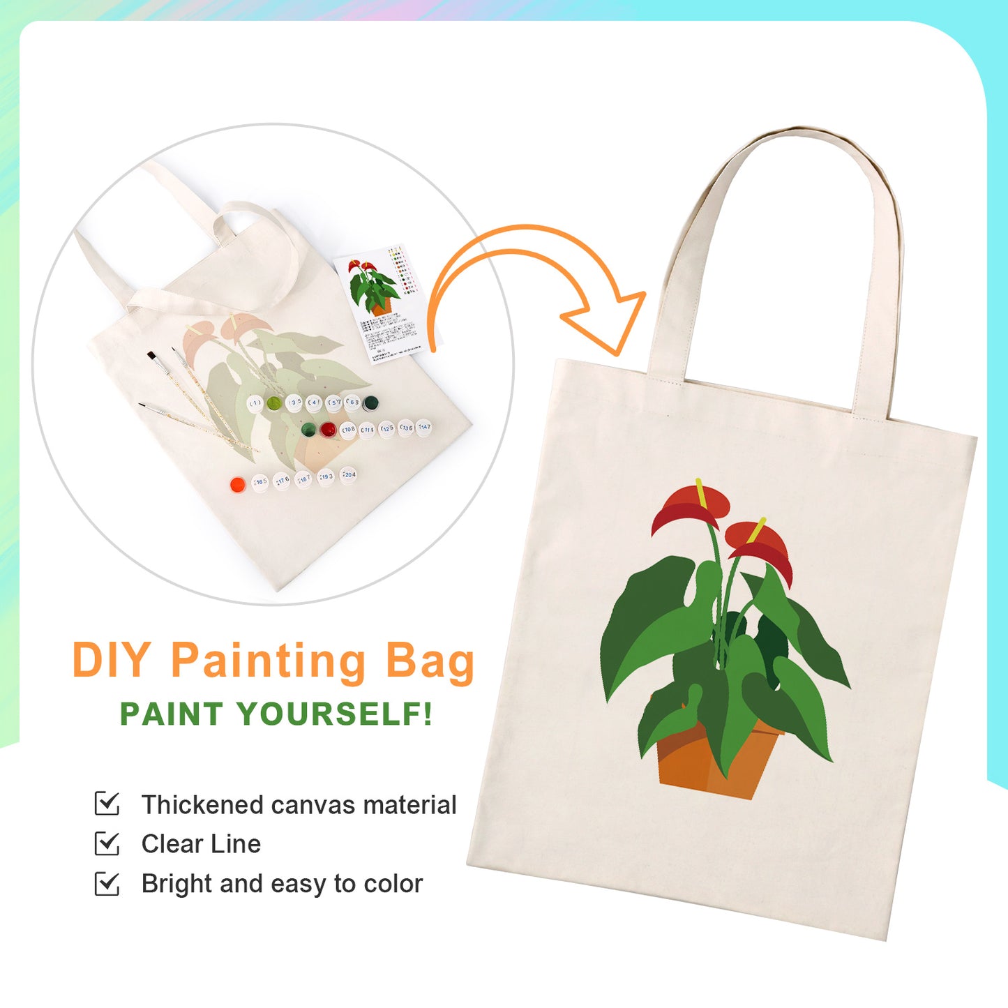Green plants PBN Bag