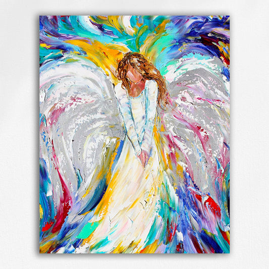 Guardian Angel Paint by Numbers