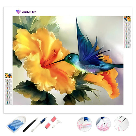 Kolibrie door Maikoo™ Diamond Painting Kit