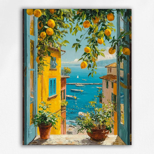 Lemon and Sea - Paint by Numbers Kits