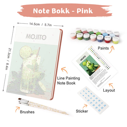 Mojito PBN Notebook