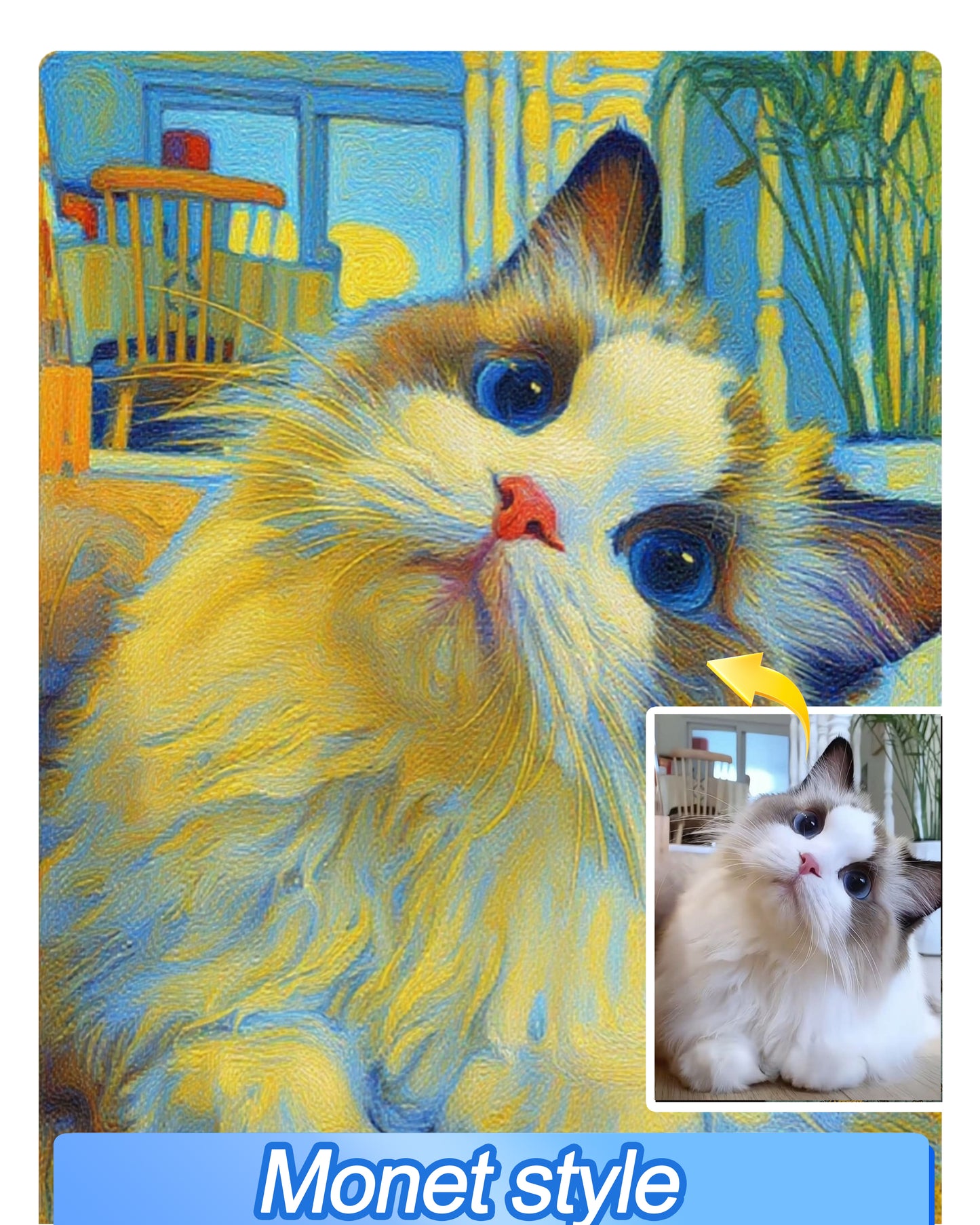 CUSTOM PAINT BY NUMBERS KIT - Custom Your Pet Photo