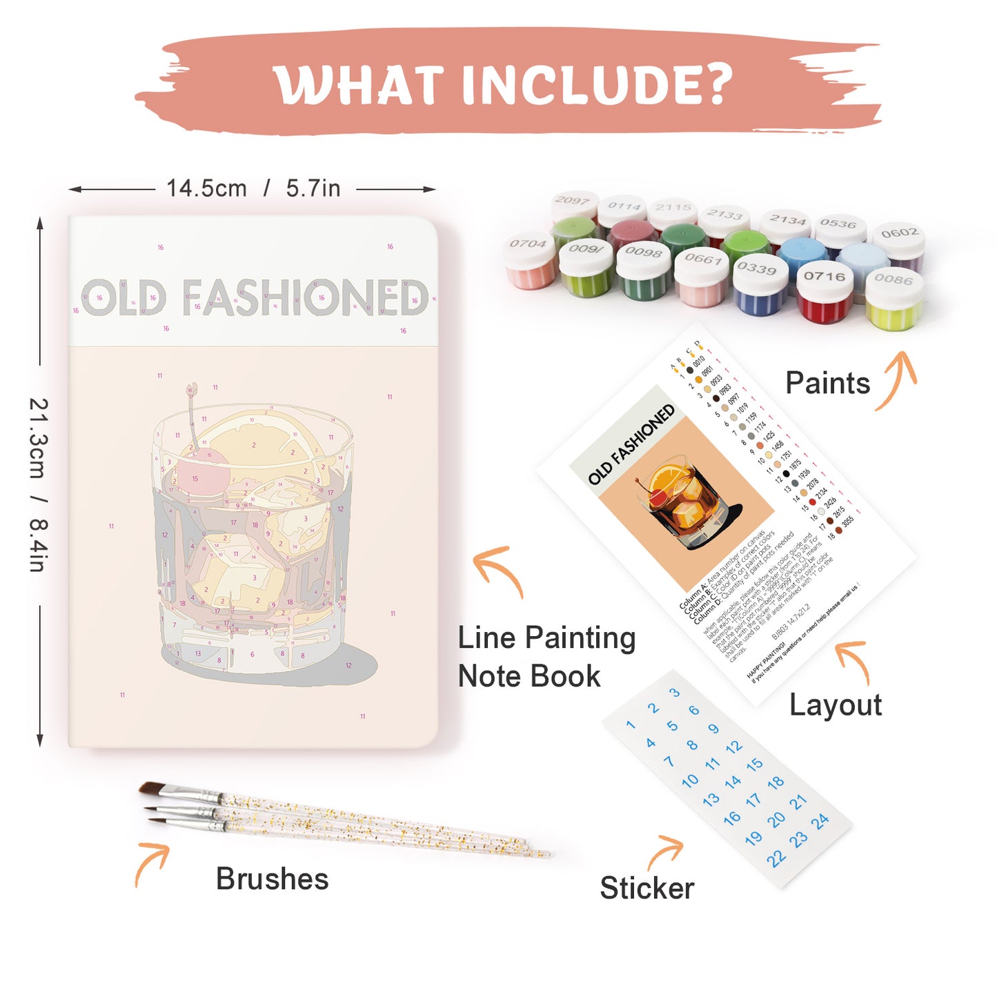 Old Fashioned PBN Notebook