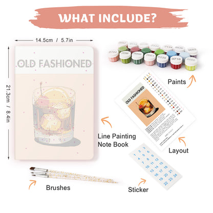 Old Fashioned PBN Notebook