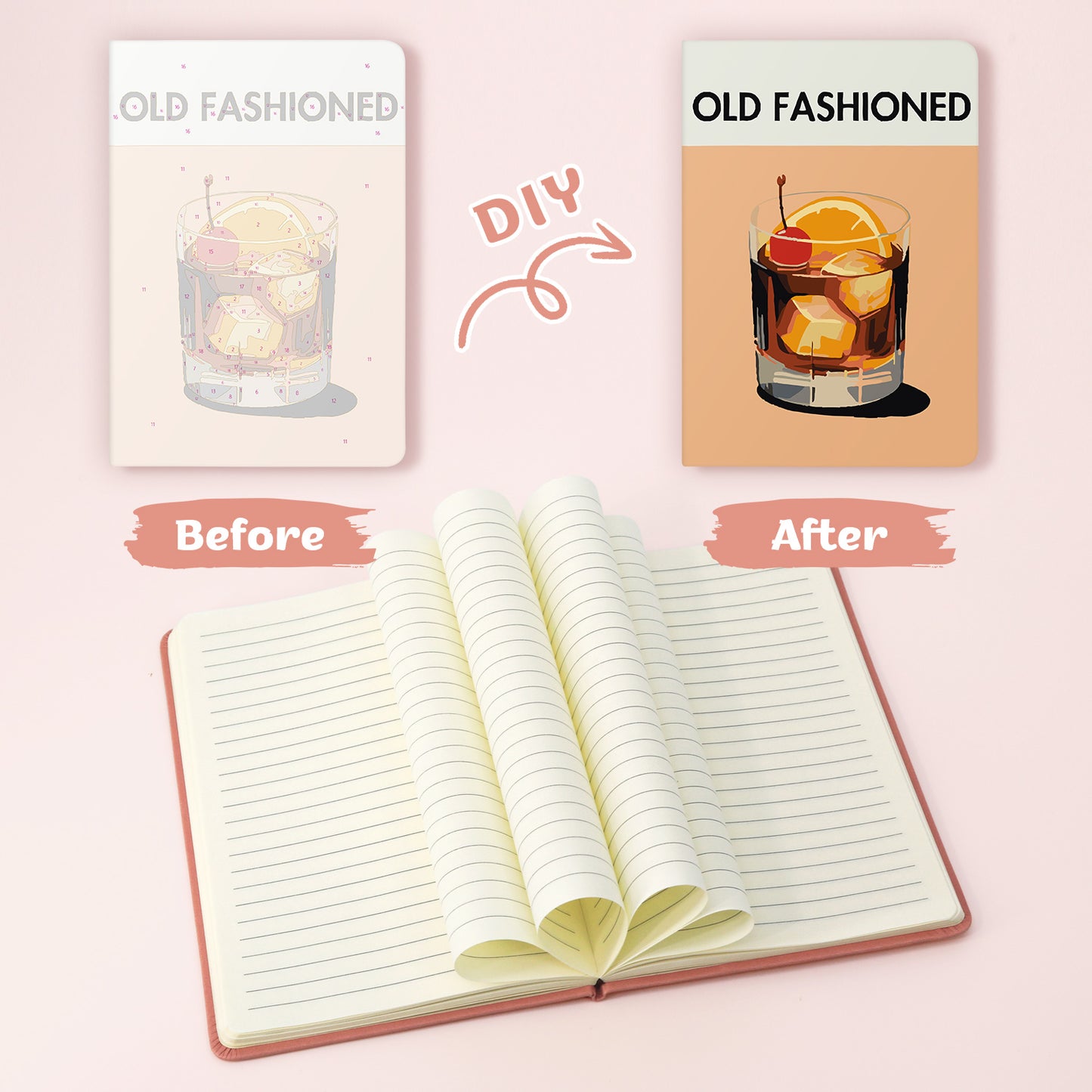 Old Fashioned PBN Notebook