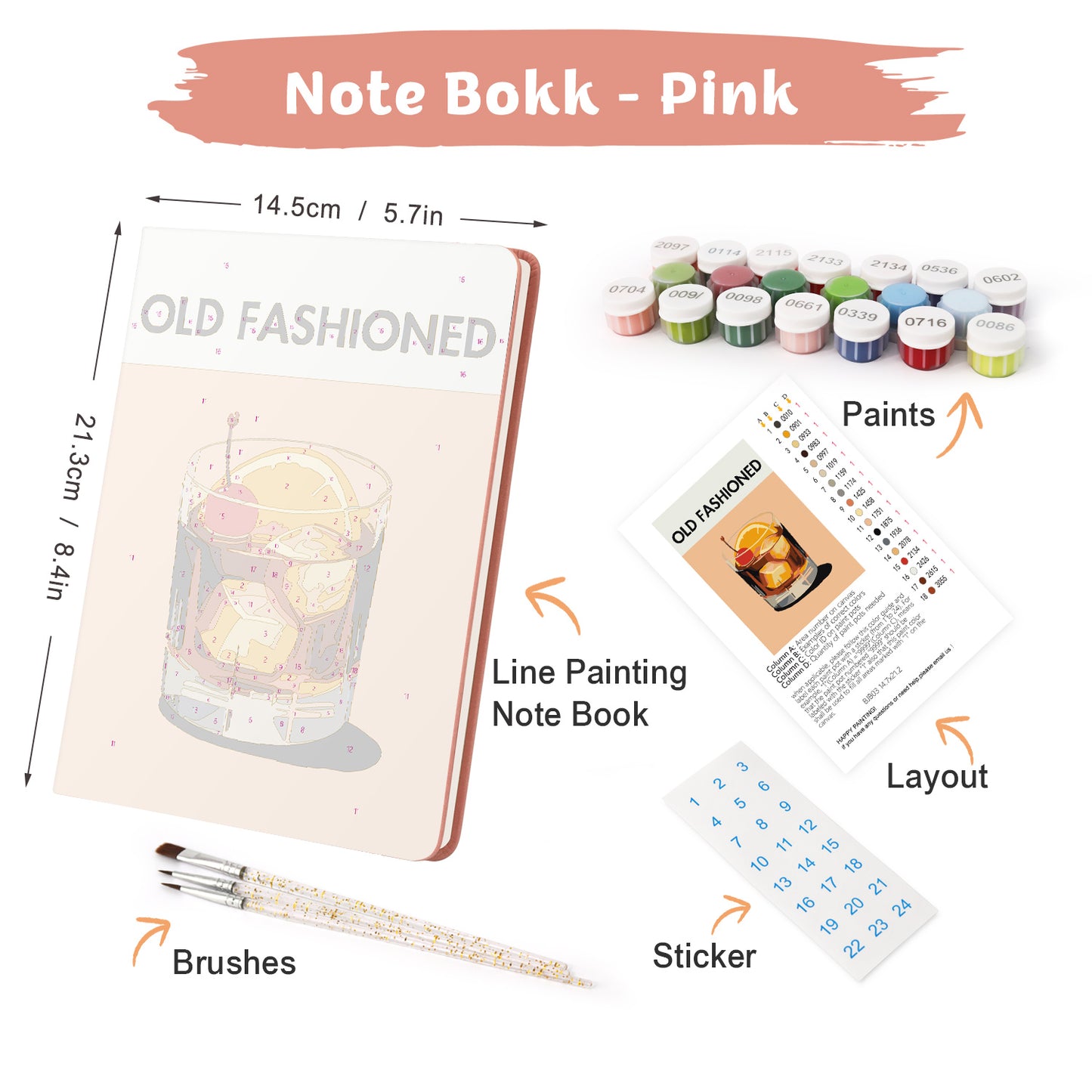 Old Fashioned PBN Notebook