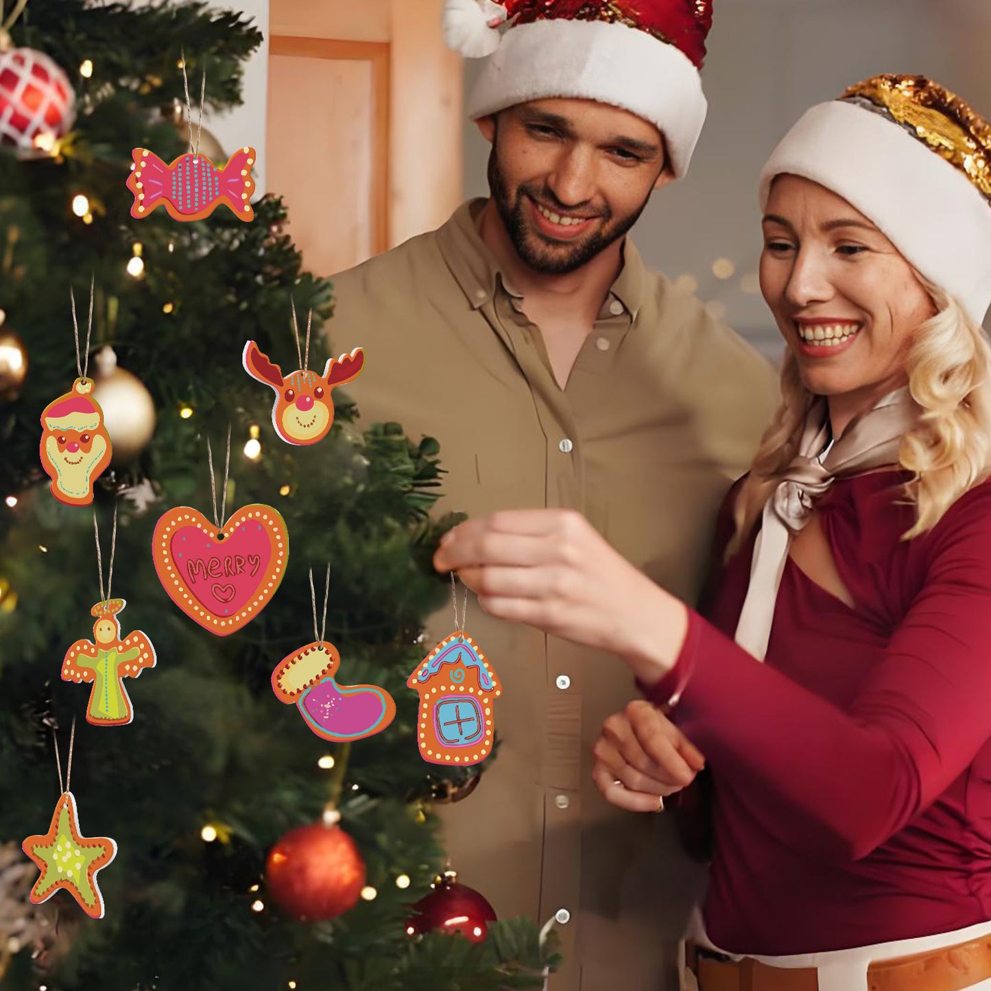 PBN Christmas Ornaments  #16