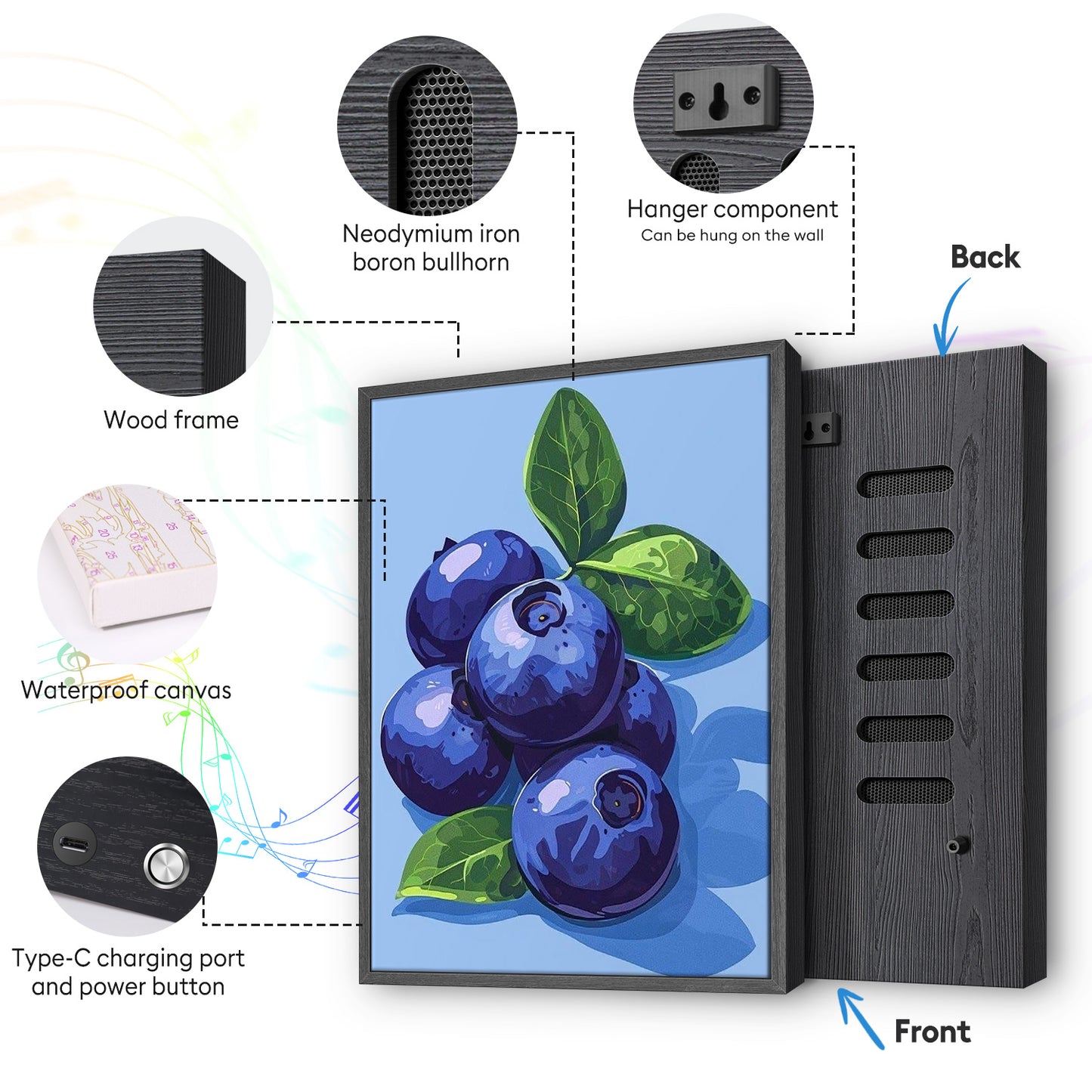 PBN Speaker - blueberry