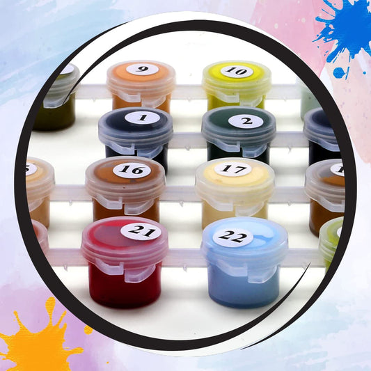 Paint by Number Color Refill Pack