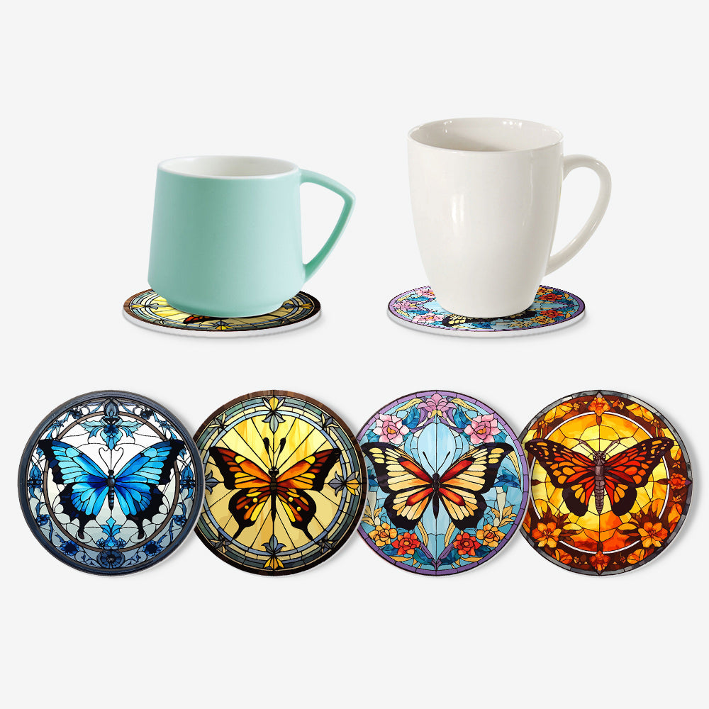 Paint by Numbers Coasters #10