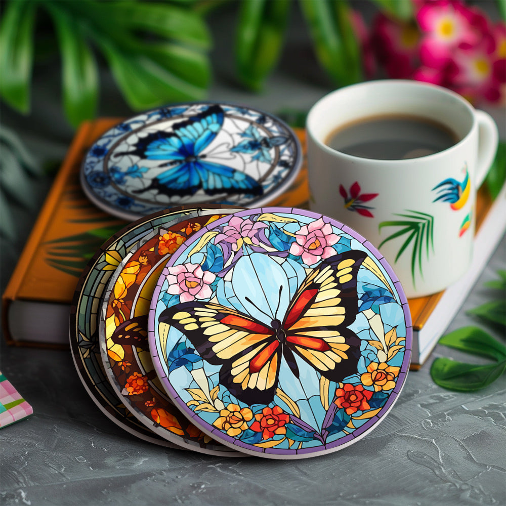 Paint by Numbers Coasters #10