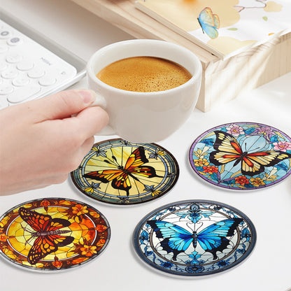 Paint by Numbers Coasters #10