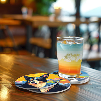 Paint by Numbers Coasters #12