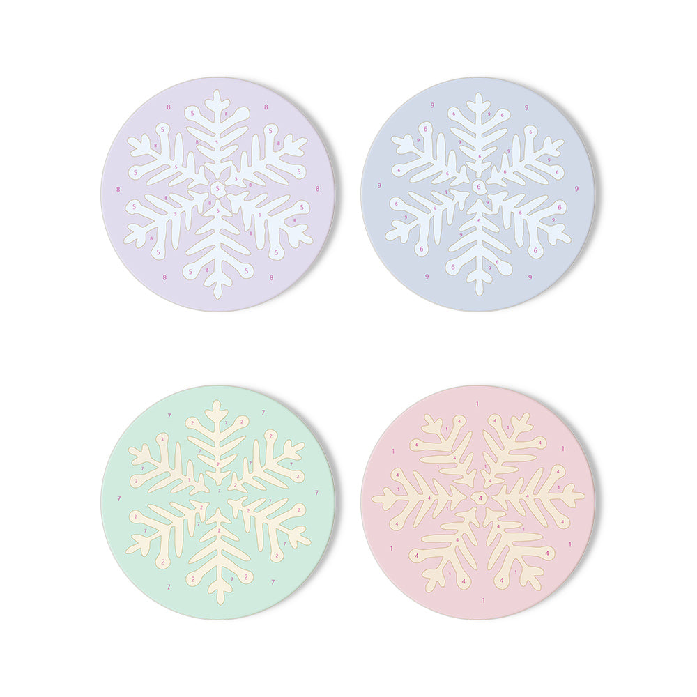 Paint by Numbers Coasters #13