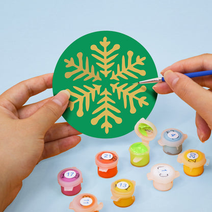 Paint by Numbers Coasters #13