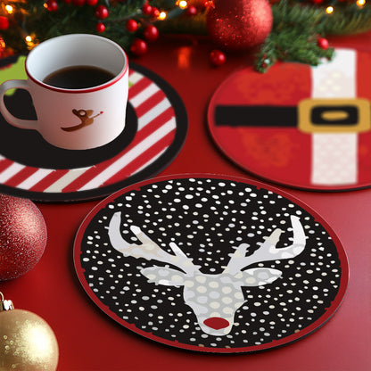 Paint by Numbers Coasters #14