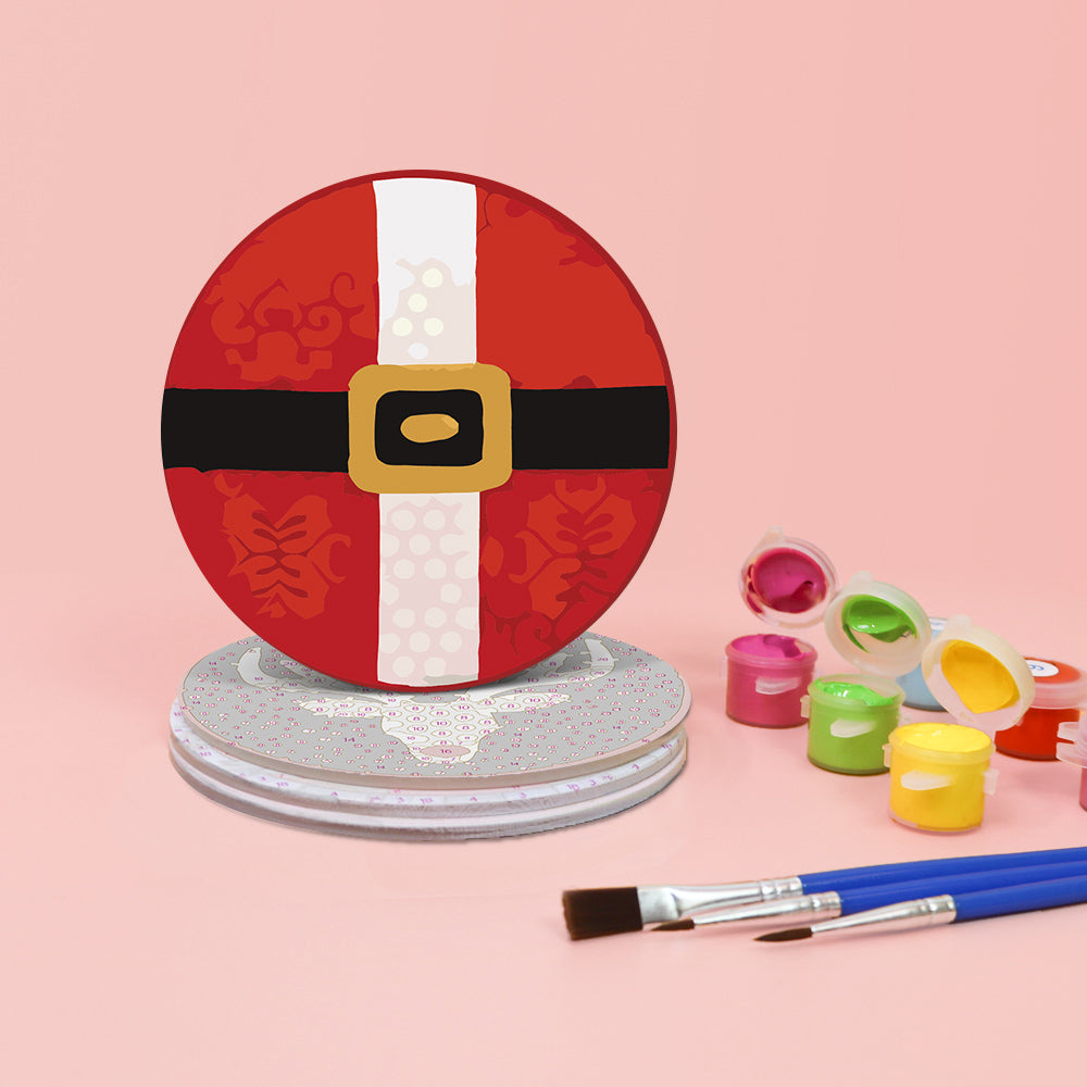 Paint by Numbers Coasters #14