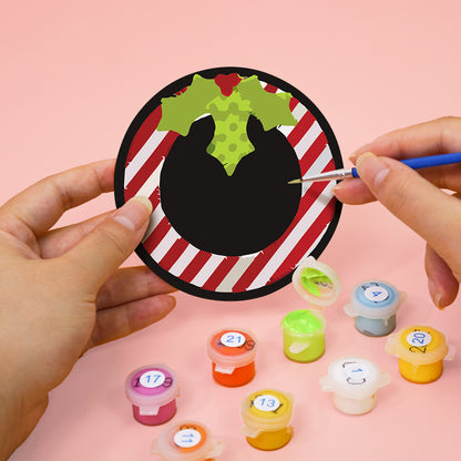 Paint by Numbers Coasters #14