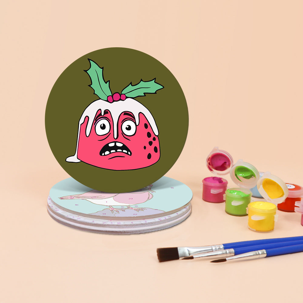 Paint by Numbers Coasters #15