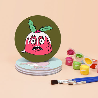 Paint by Numbers Coasters #15