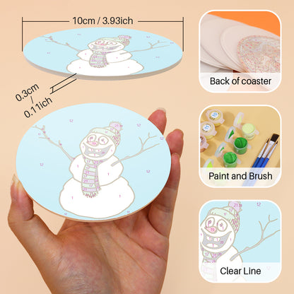 Paint by Numbers Coasters #15