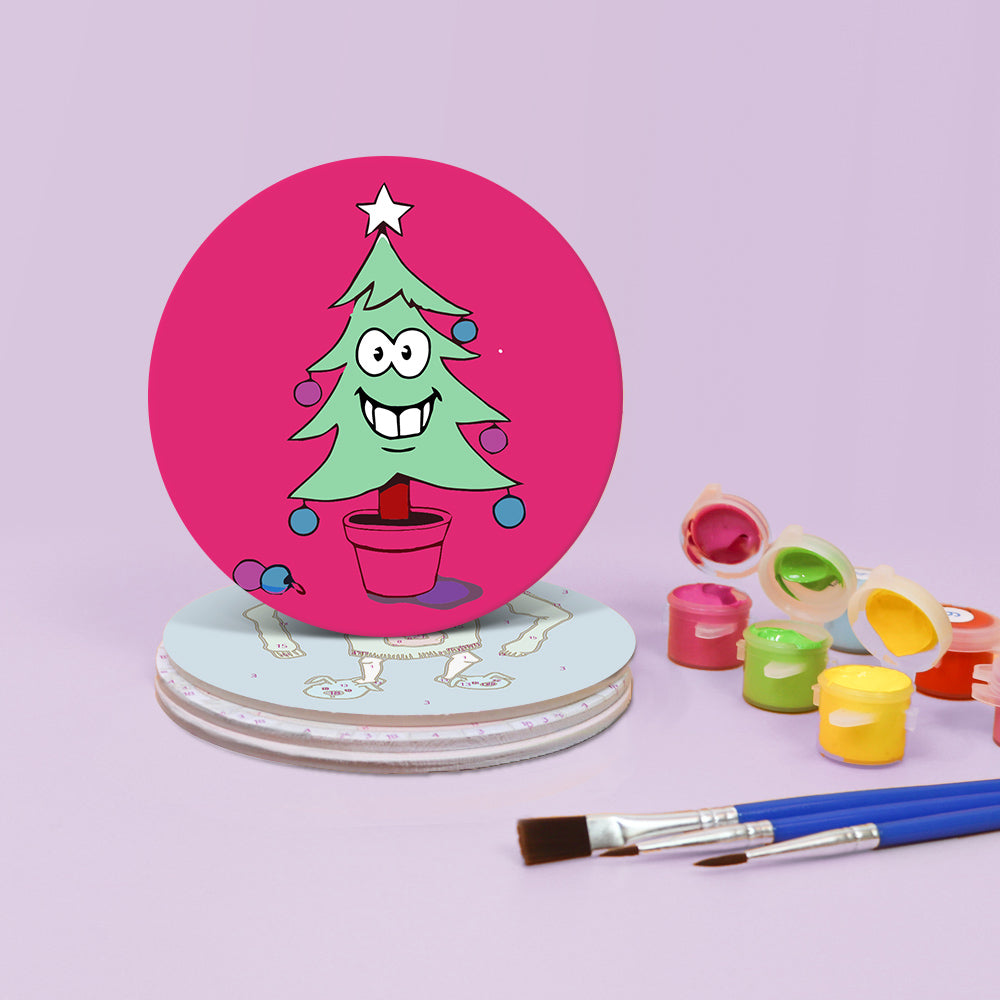 Paint by Numbers Coasters #16