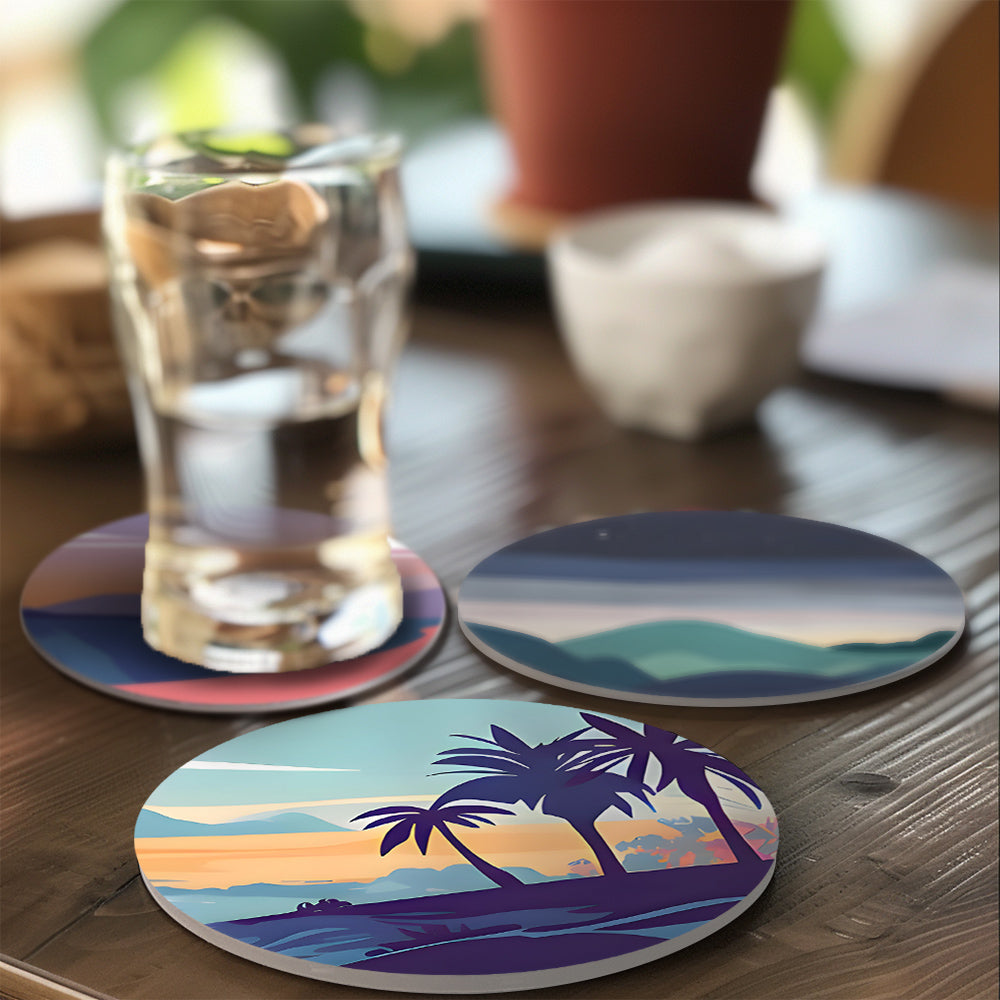 Paint by Numbers Coasters #17