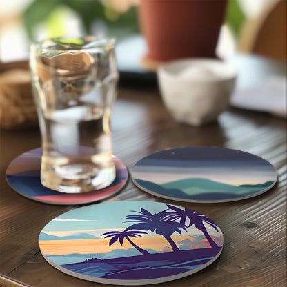 Paint by Numbers Coasters #17