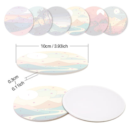 Paint by Numbers Coasters #17