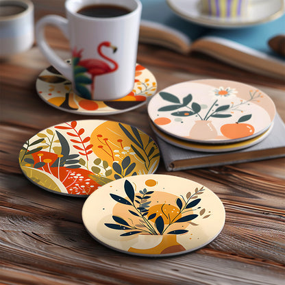 Paint by Numbers Coasters #8