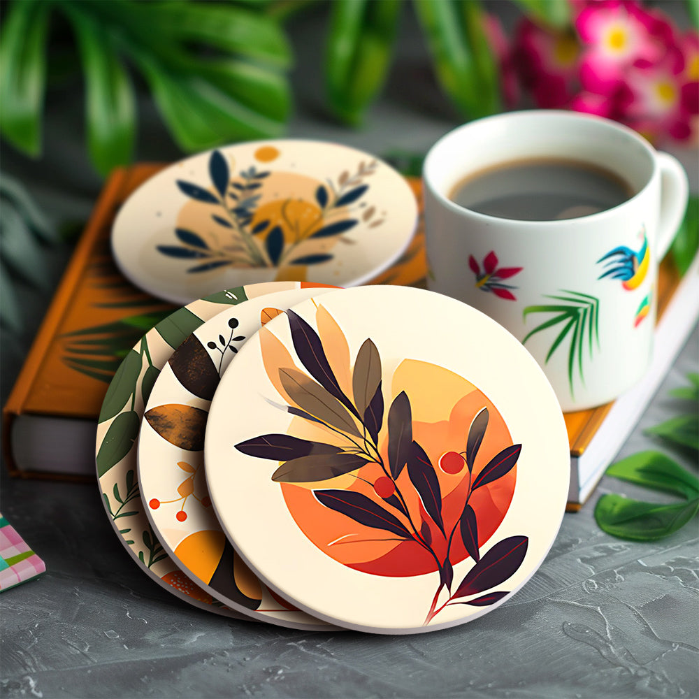 Paint by Numbers Coasters #8