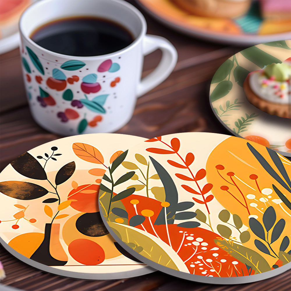 Paint by Numbers Coasters #8