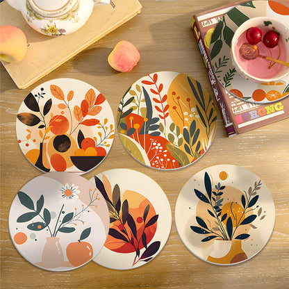 Paint by Numbers Coasters #8