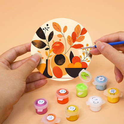 Paint by Numbers Coasters #8